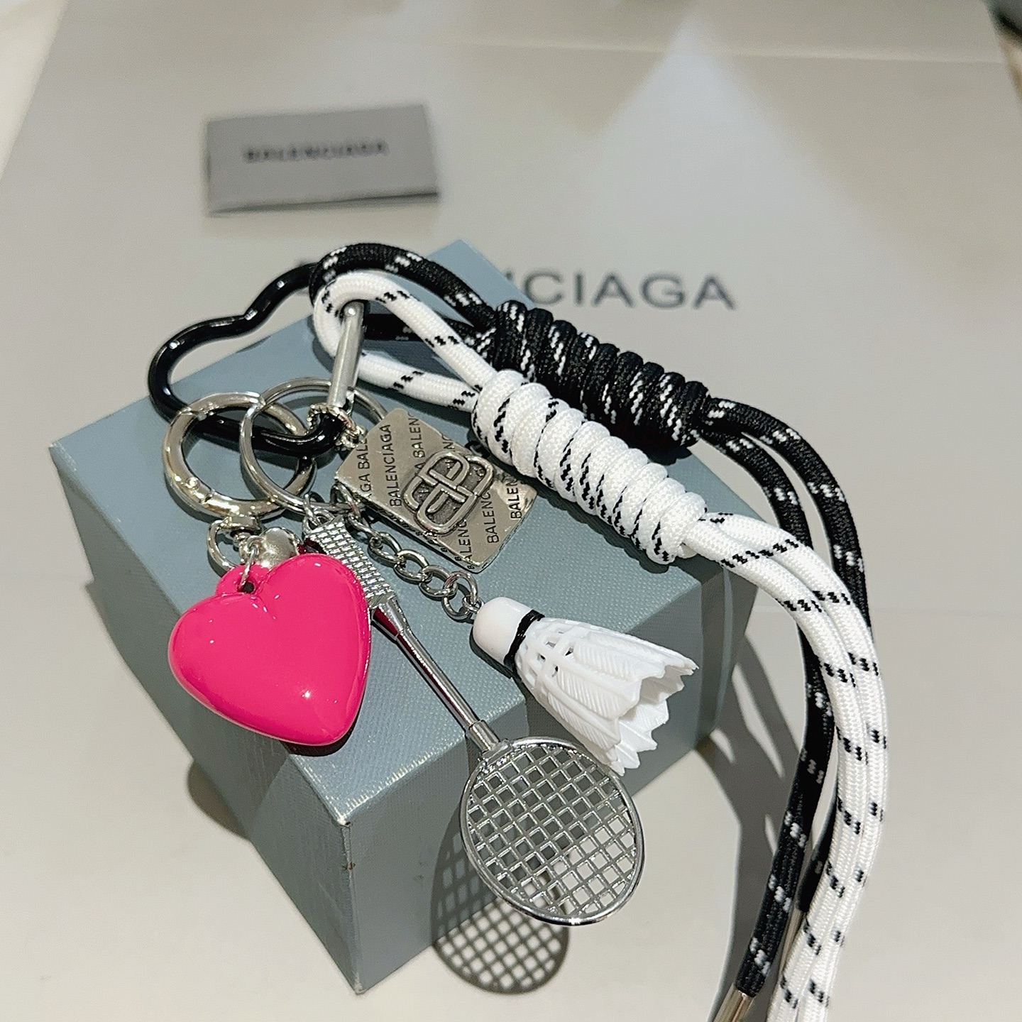 Balenciaga Bag Charm Keychain - cnluxepick