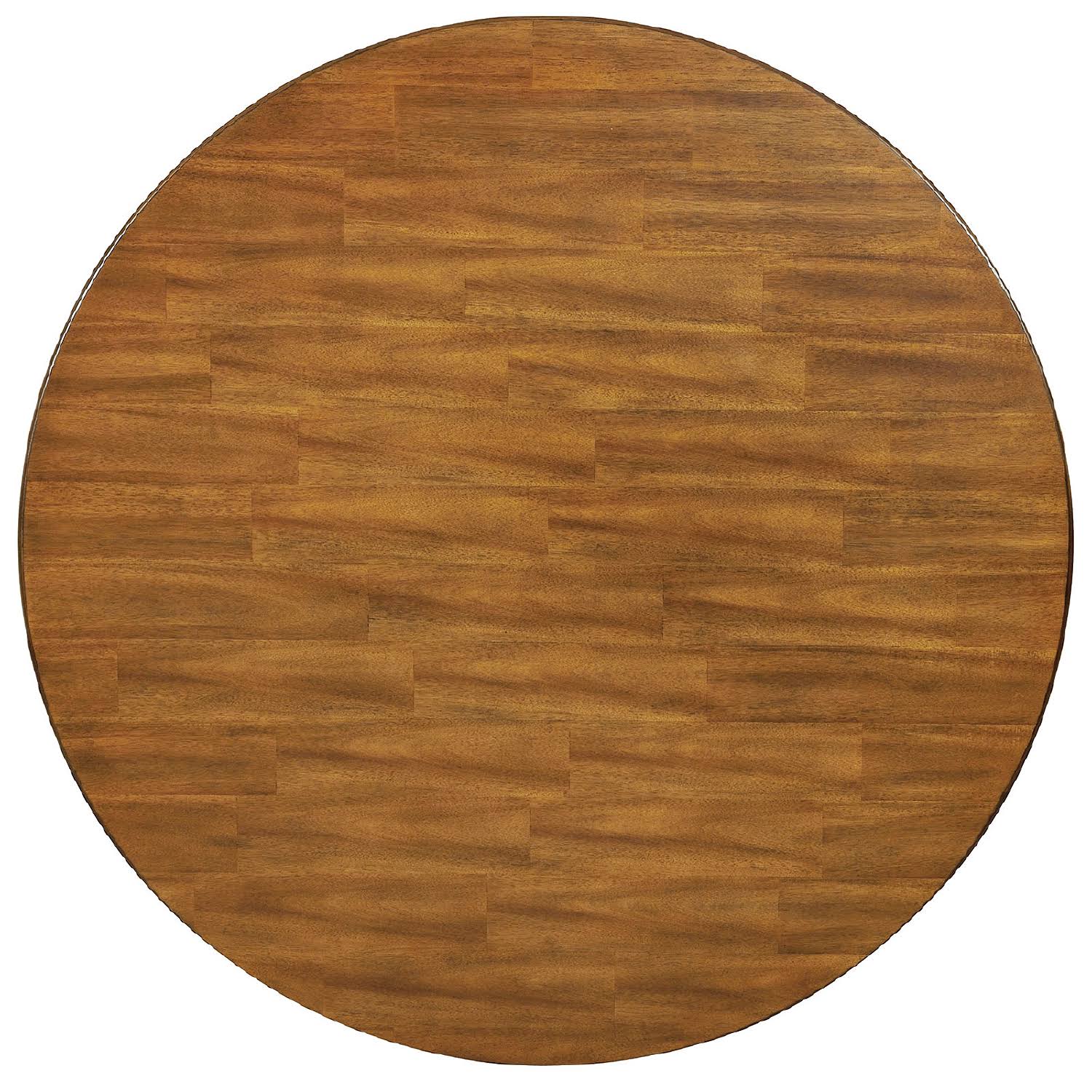 Furniture of America Juniper Dark Brown Oak Round Table