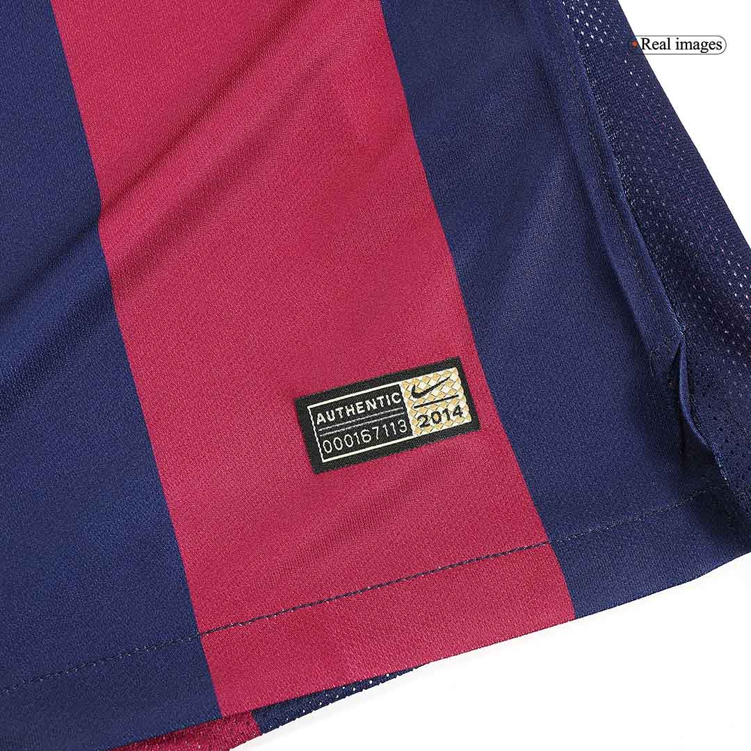 Retro Soccer Jersey Barcelona Home 2014/15