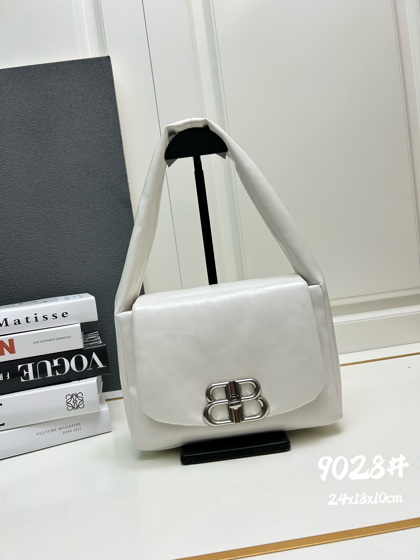 Balenciaga Monaco HOBO BB logo handbag - cnluxepick
