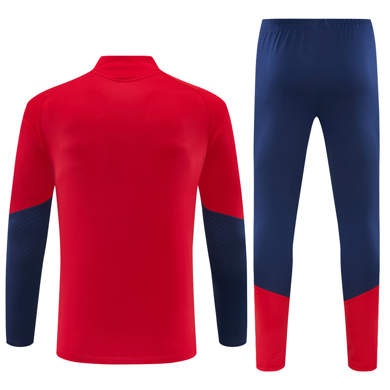 Adult/ Kids 2526 Spain Training Suit - Red