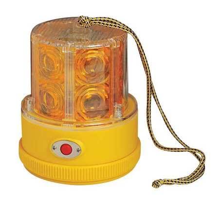 Federal Signal LP3TL-024A Low Profile Warning Light,LED,Amber,24V