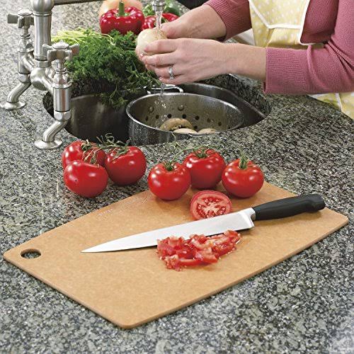 Epicurean Kitchen Series Cutting Board, 8-Inch by 6-Inch, Natural