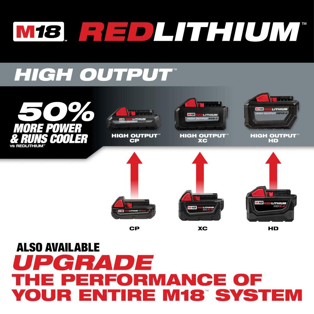 Milwaukee M18 REDLITHIUM XC 5.0Ah Extended Capacity Battery Pack 48-11-1850