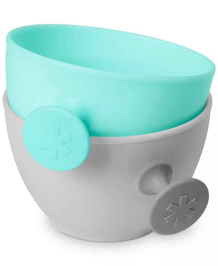 Skip Hop Baby and Toddler Easy-Grab Bowls, 2 Pack Set