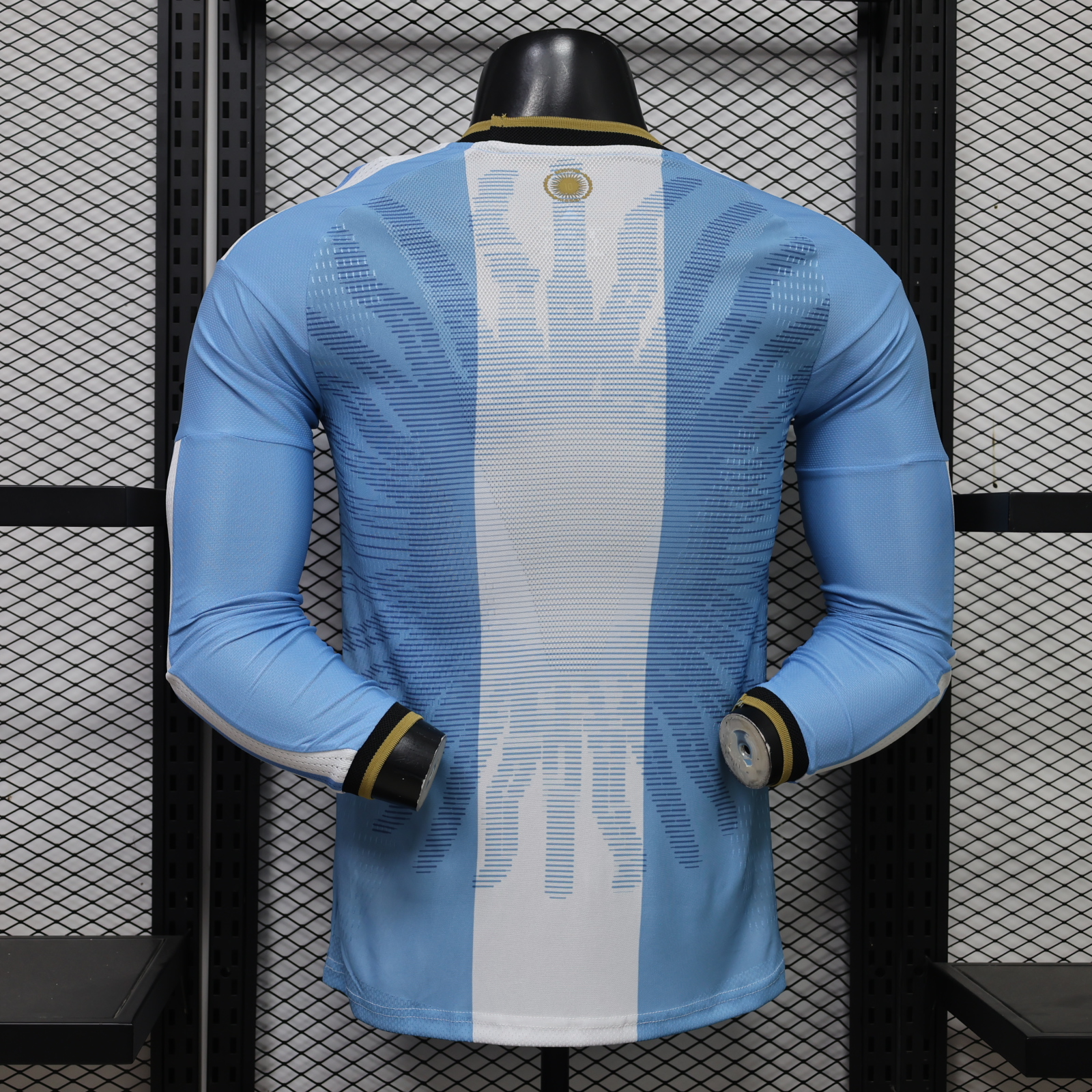 Player Version Argentina Tribute Jersey  Long Sleeves S-4XL
