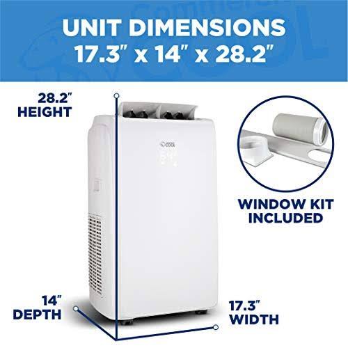 Commercial Cool CPT14W6 Portable Unit Air Conditioner, White