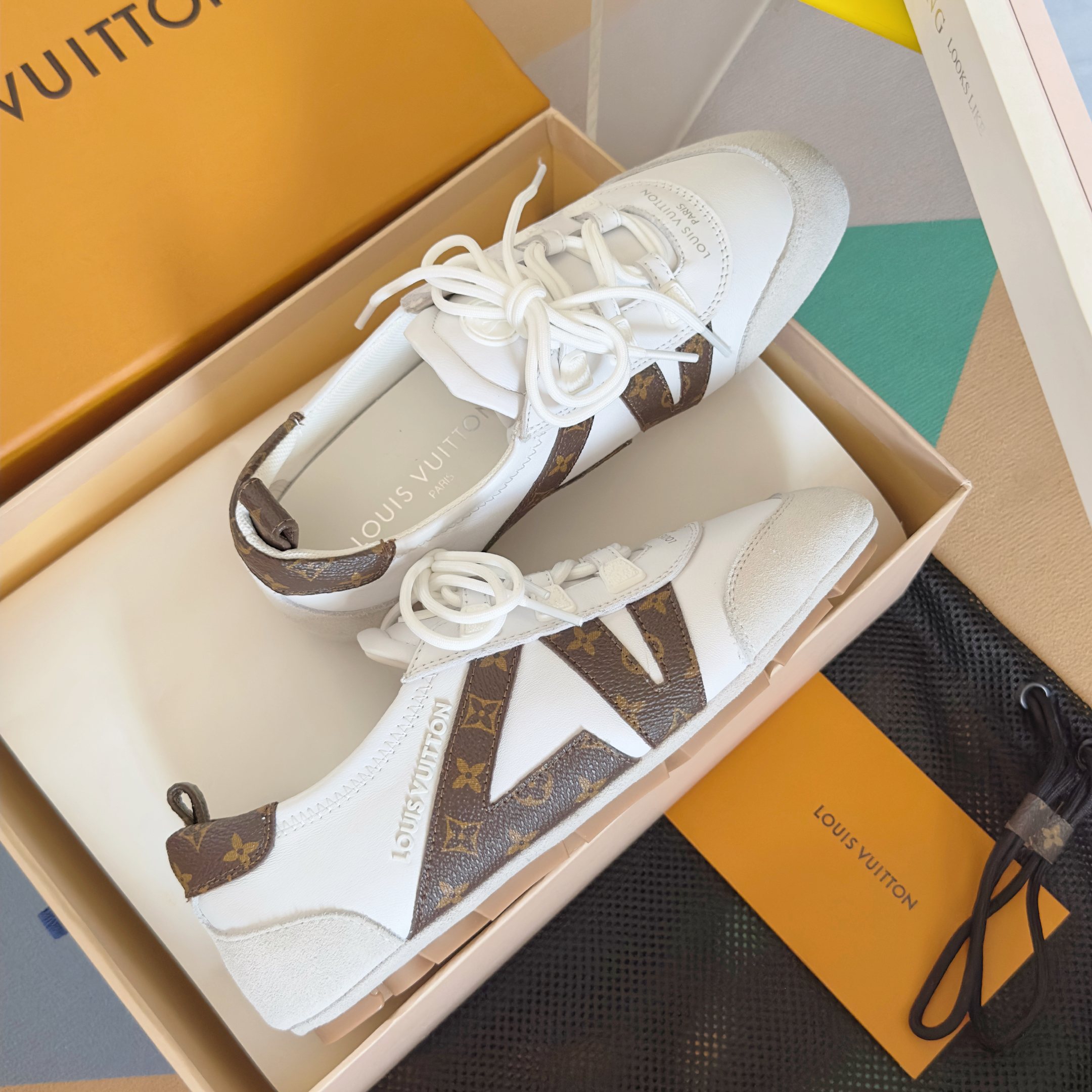 Louis Vuitton Sneakerina Monogram White – Women’s Ballet-Inspired Slim Sneakers