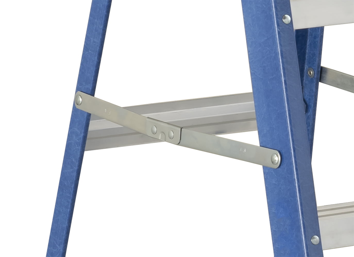Louisville Ladder 6 ‘ Fiberglass Step, 10’ Reach, 225-lb, Load Capacity, W-3217-06