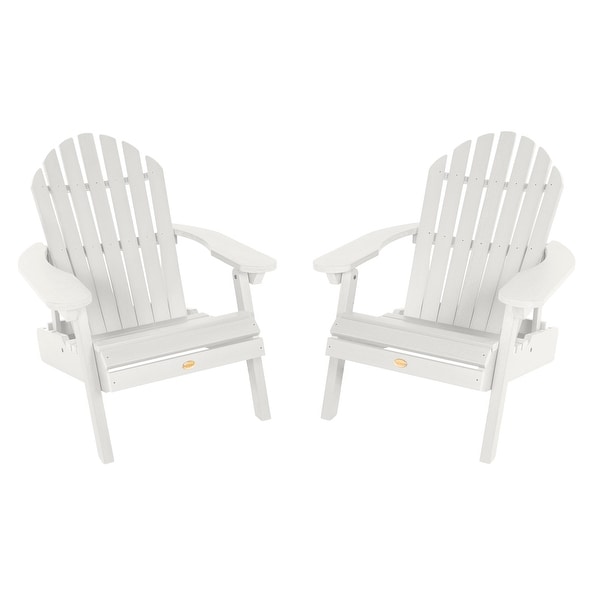 Highwood Hamilton Reclining Adirondack Chairs (Set of 2)