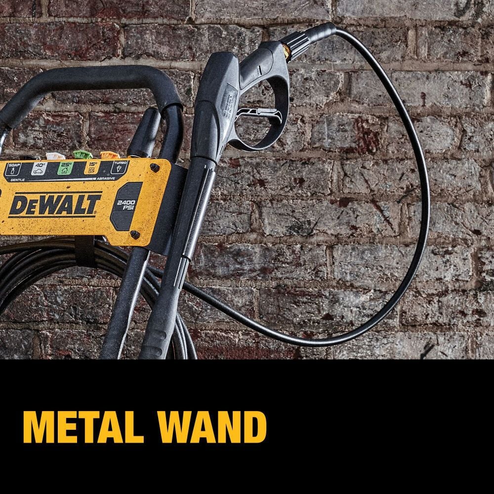 DEWALT Electric Pressure Washer 2400PSI 13Amp Electric Cold-Water DWPW2400