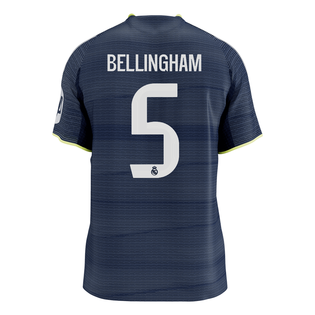 BELLINGHAM #5 Real Madrid Away Player Version Jersey 2025/26