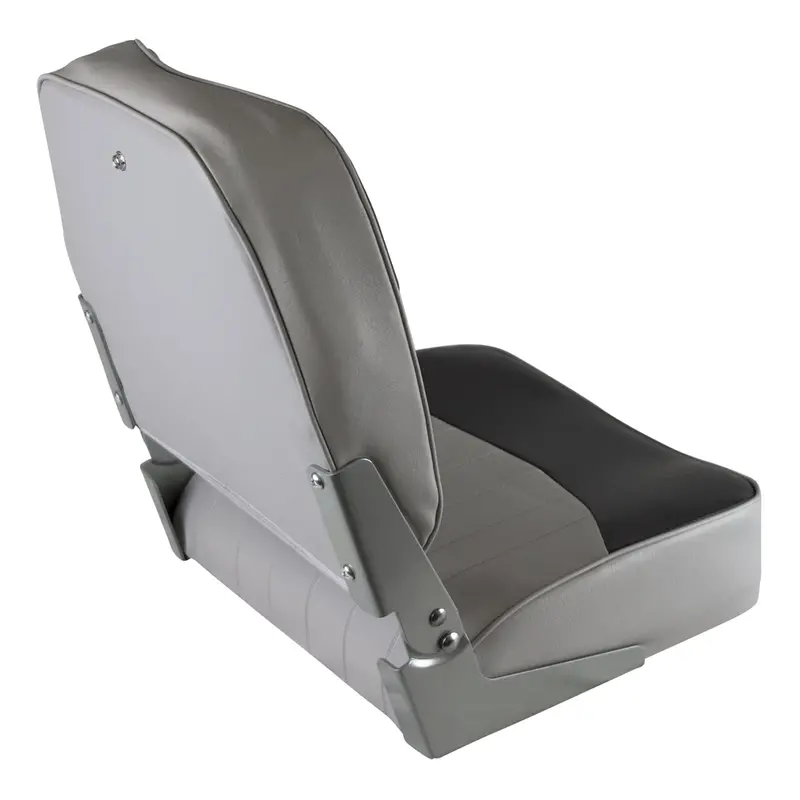 Wise 8WD734PLS-660 Low Back Boat Seat, Grey/Navy