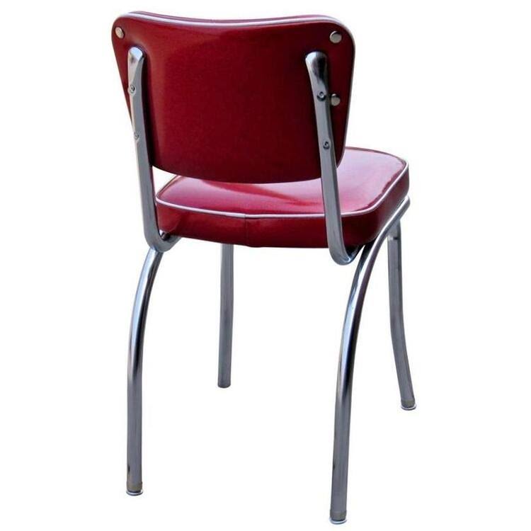 Richardson Seating Button Tufted Dining Chair with Box SEAT, Green