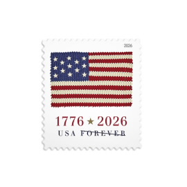 U.S. Flags 2026 Forever Stamp Roll - USPS