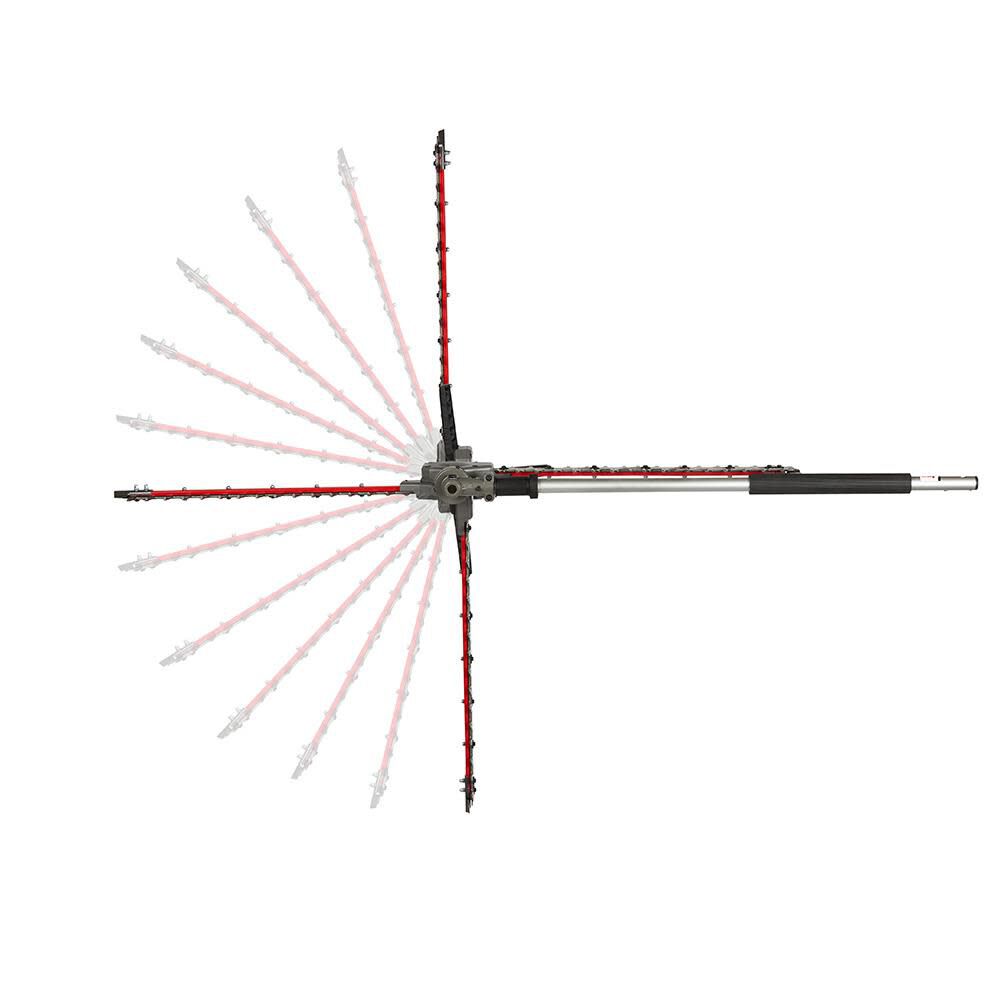 Milwaukee M18 FUEL QUIK-LOK Articulating Hedge Trimmer Attachment Reconditioned 49-16-2719R