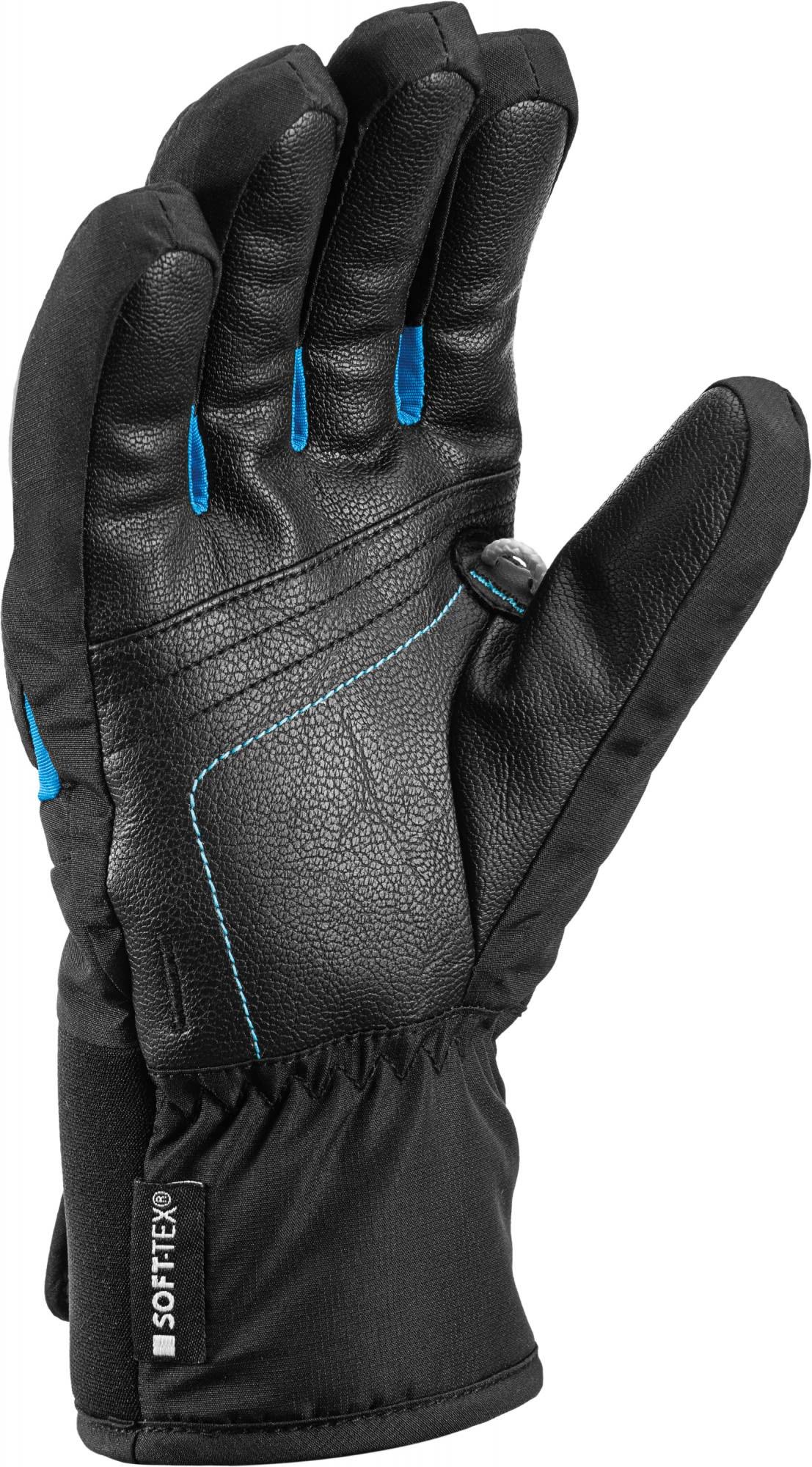 Leki Griffin S Junior Black, Kids Accessory, Size 8 - Color Black - Cyan