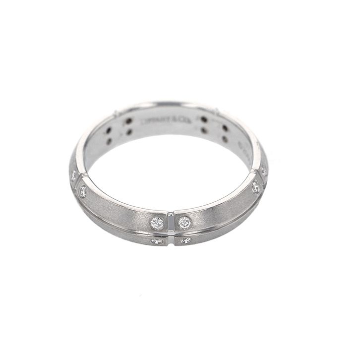 Tiffany & Co. Tiffany White Gold Diamond Ring K18WG Ring
