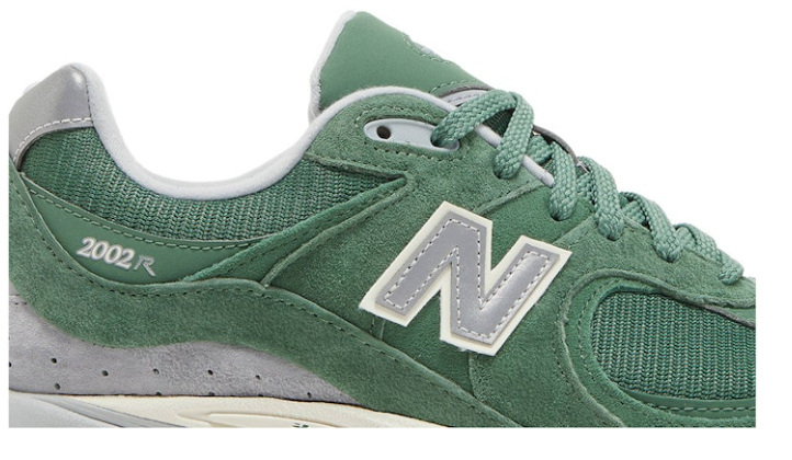 New Balance 2002R Jade Silver Metallic M2002RHW Casual Running Shoes