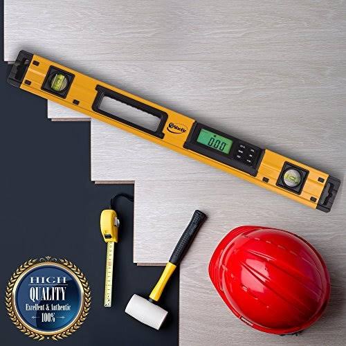 24-Inch Professional Digital Magnetic Level -IP54 Dust and Waterproof Electronic