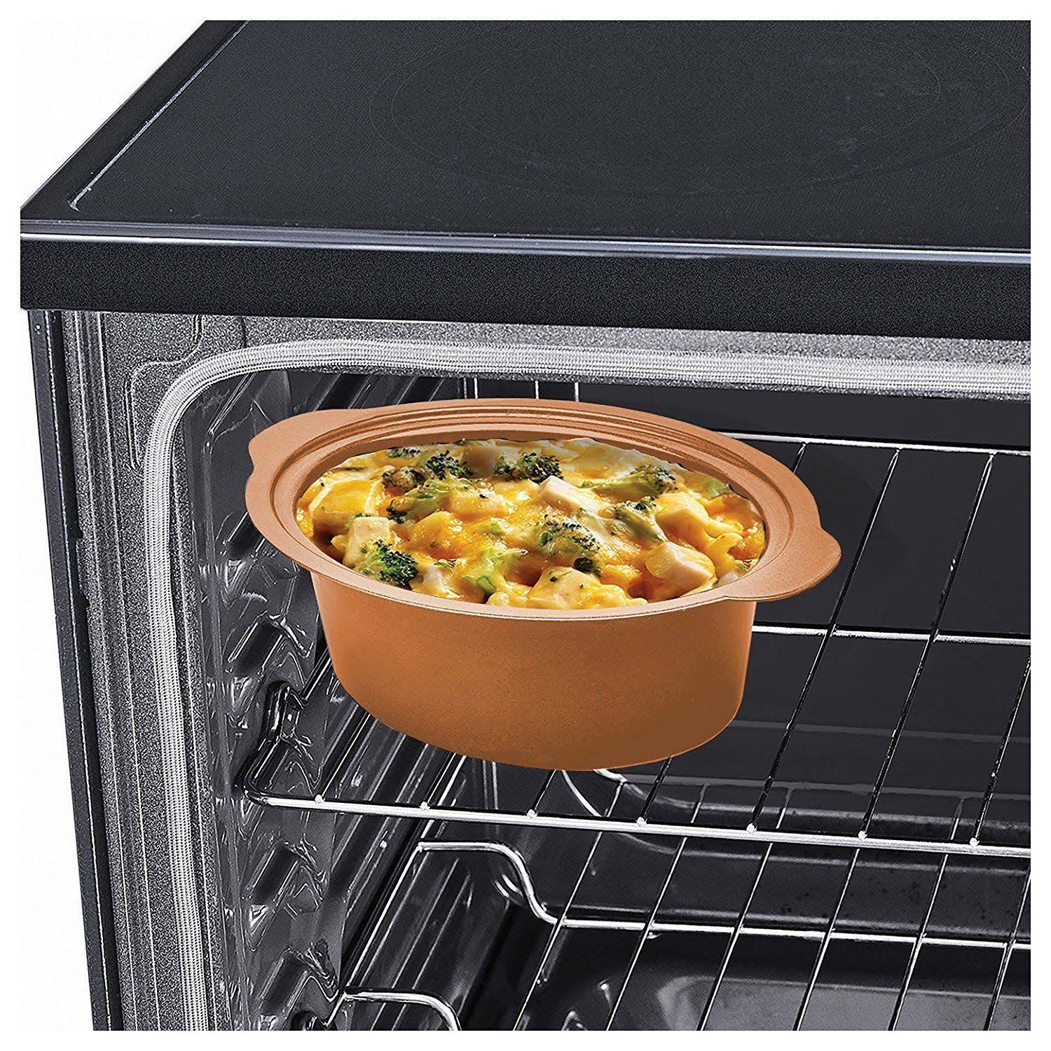 Bella Triple Slow Cooker and Buffet Server, 3 x 1.5 qt Black