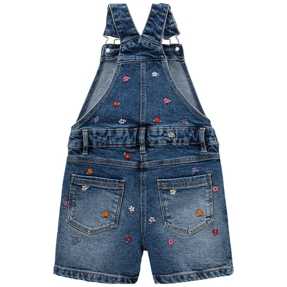Jonas Nielsen Mädchen Latzhose mit Stickerei