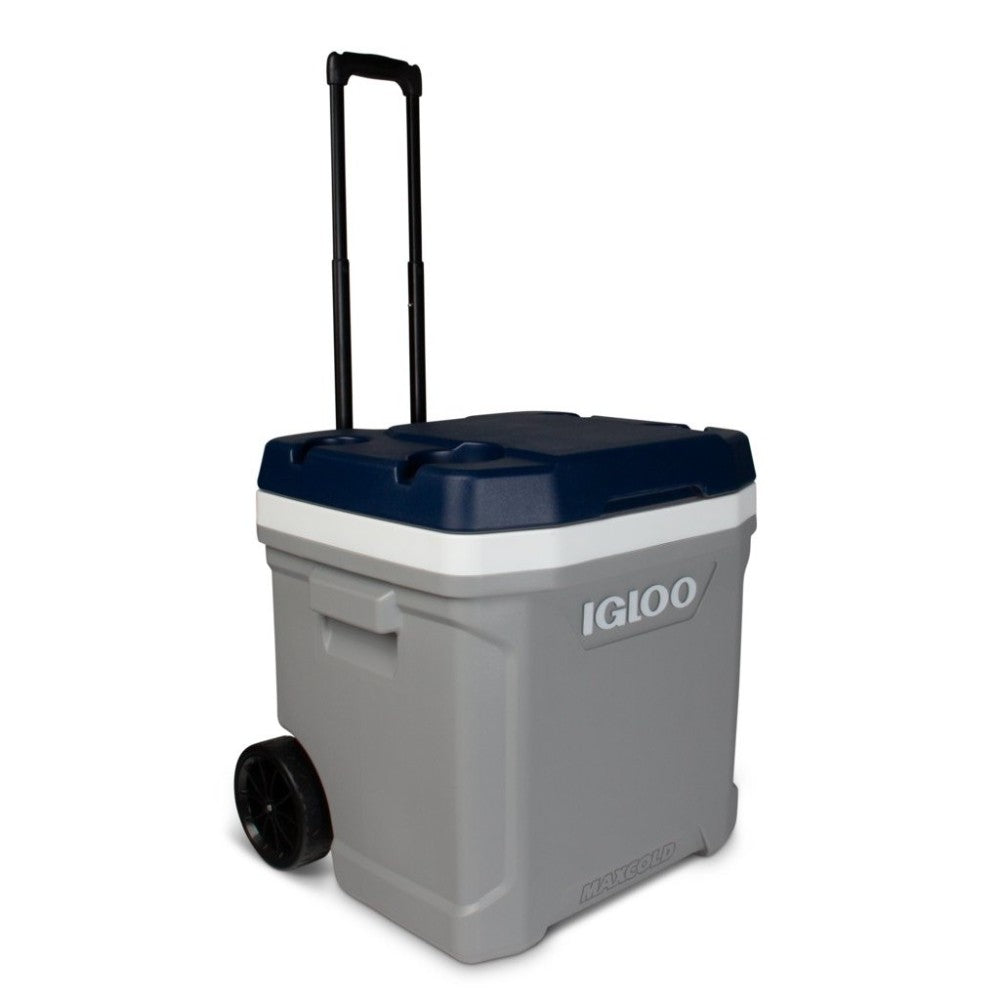 Maxcold Latitude 62 Roller Cooler Ash Grey/Aegean Sea 62qt