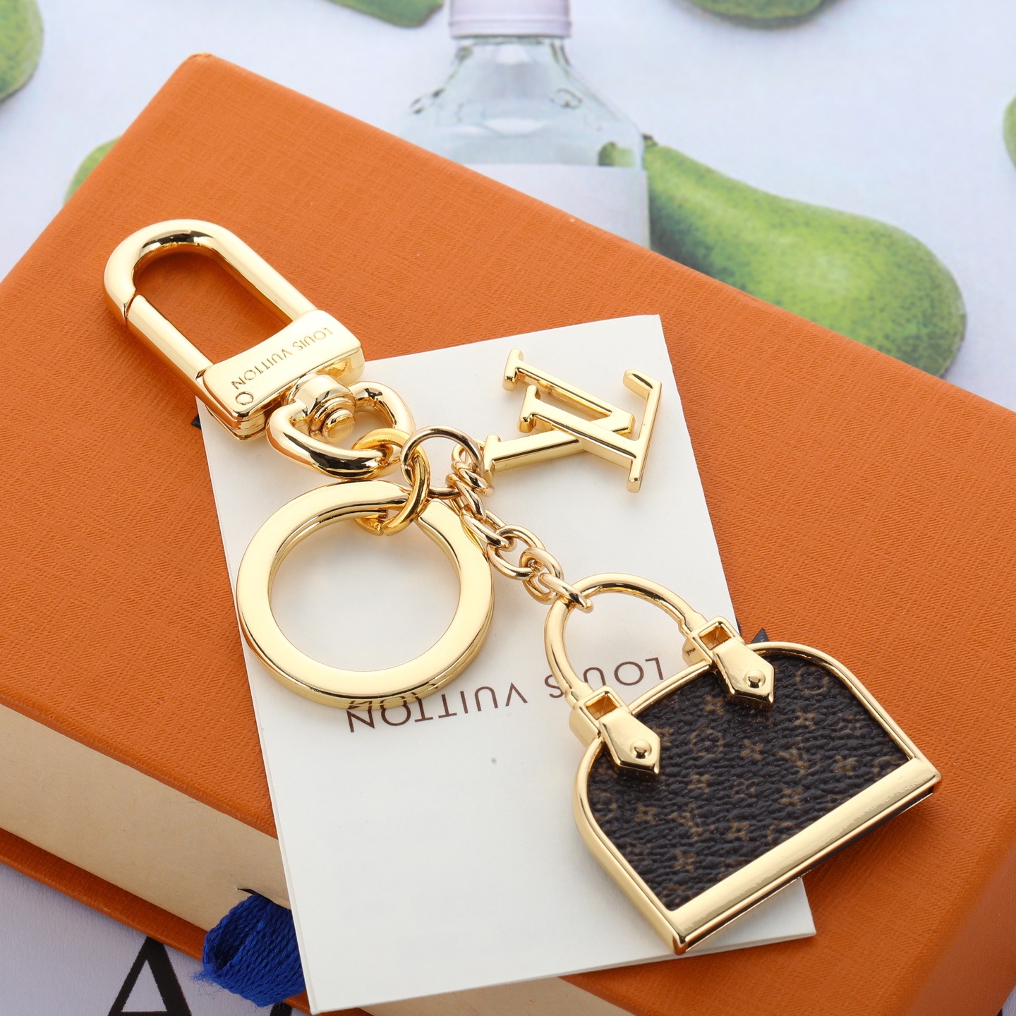 LV monogram shell bag keychain - cnluxepick