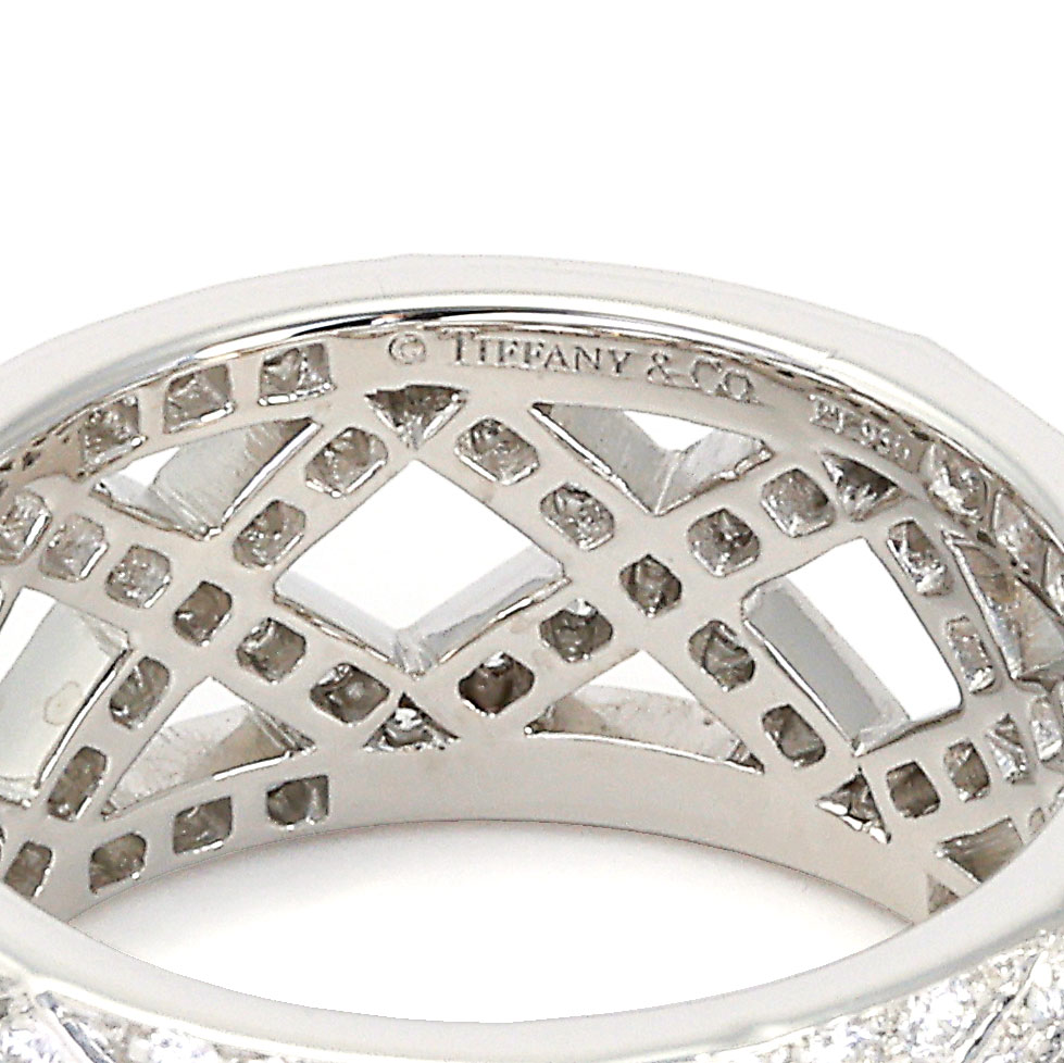 Tiffany & Co. Bladet Ring Platinum Diamond
