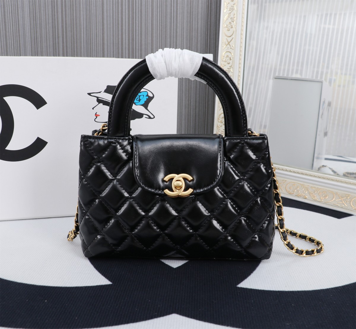 Chanel Vintage Kelly Handle Pack bag - cnluxepick