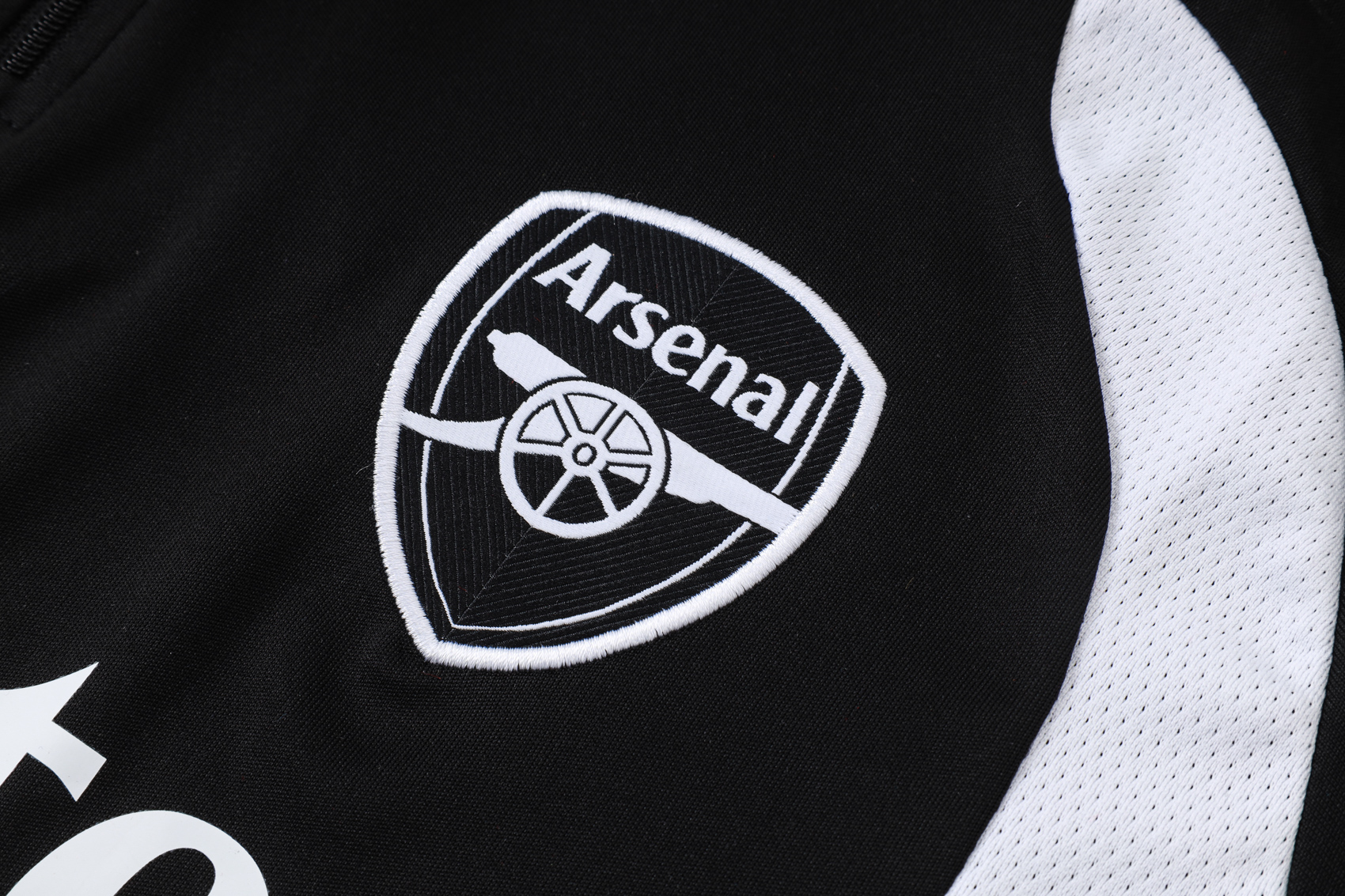 Arsenal 26/27 Half Zipper Training Suit - Black 4