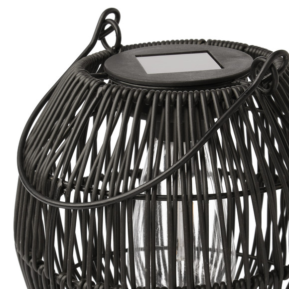 My Home Solarlampe in Rattan-Optik