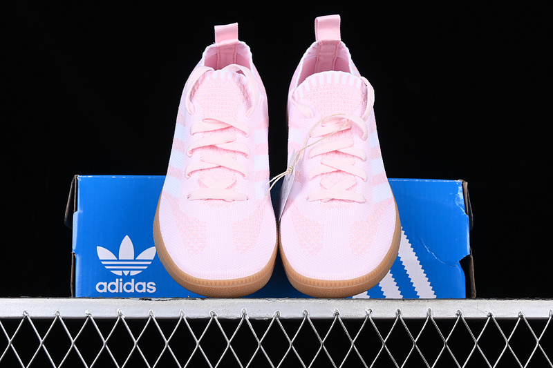 Adidas Samba Sock Primeknit White/Pink/Brown CQ2685