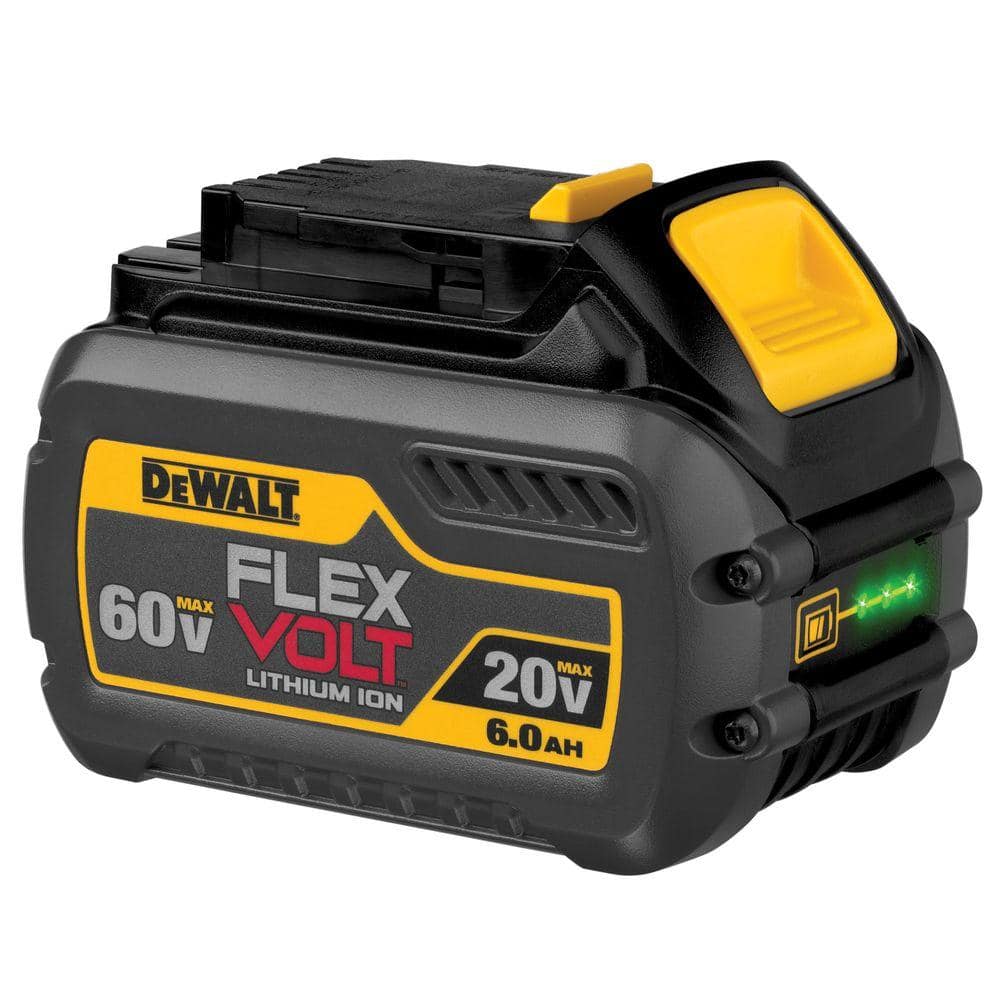 DEWALT FLEXVOLT 20V/60V MAX Lithium-Ion 6.0Ah Battery Pack (2 Pack) DCB606-2