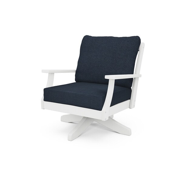 POLYWOOD Braxton Deep Seating Swivel Chair