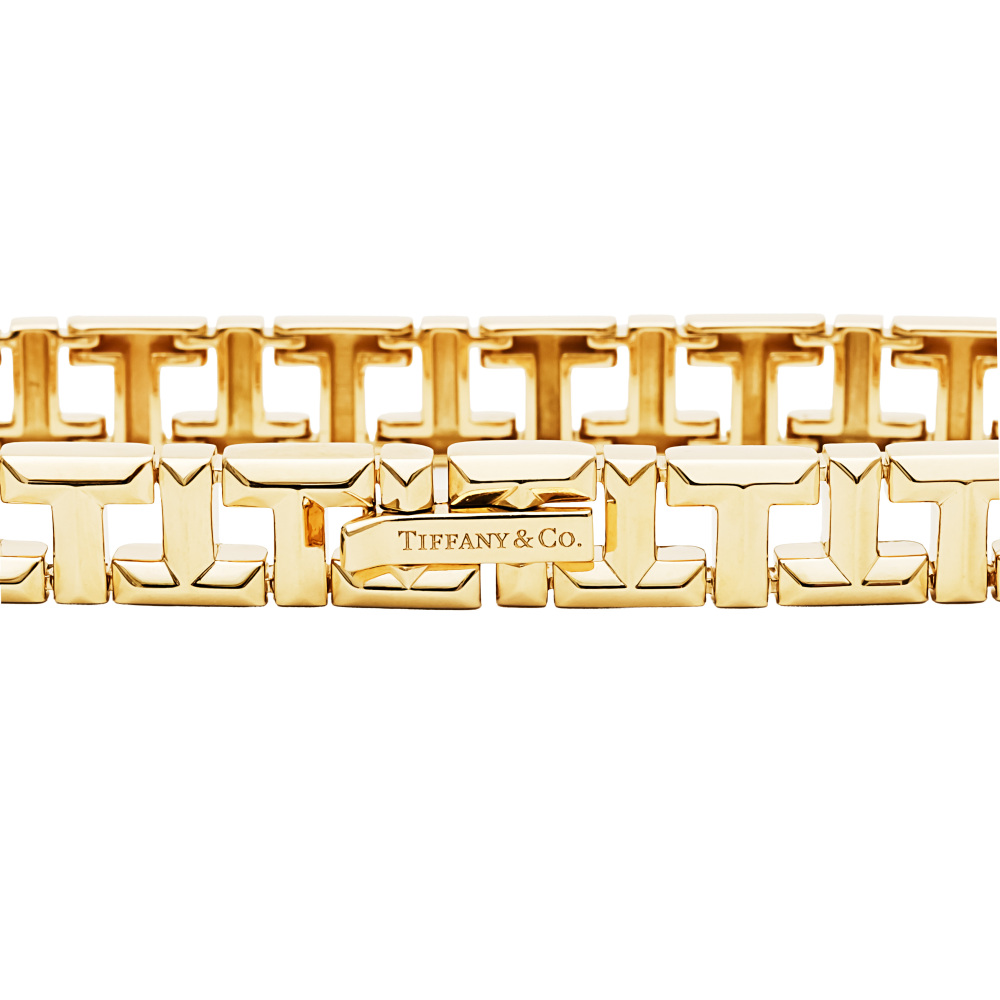 Tiffany & Co. Tiffany T True Bracelet 18K Yellow Gold