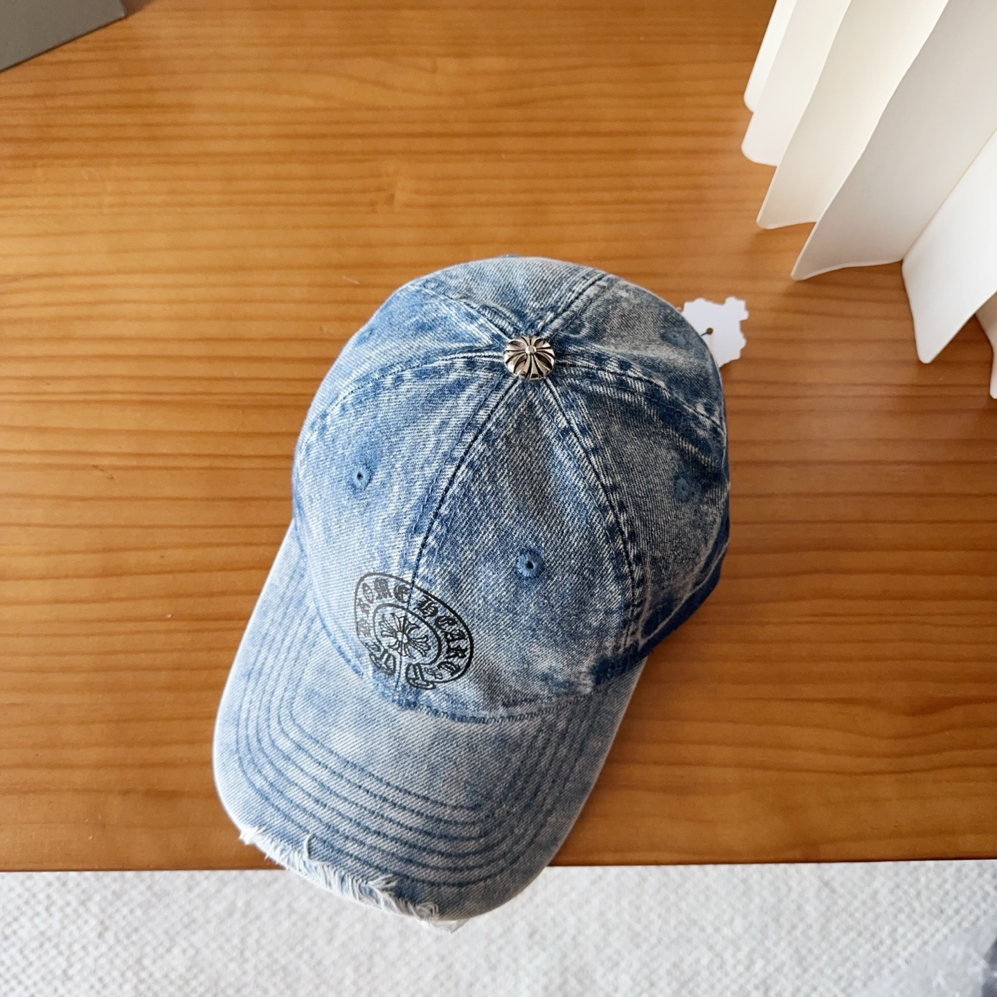 Chrome Hearts retro distressed cap - cnluxepick