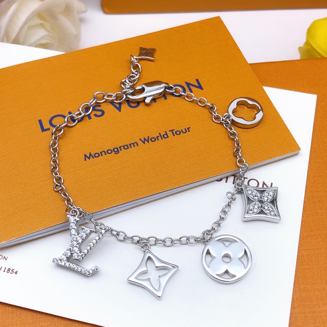LV monogram bracelet - cnluxepick