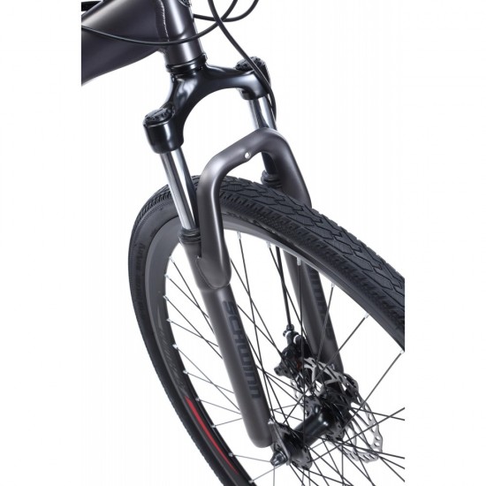 DSB Hybrid Bike, 700c wheels, 21 speeds, mens frame, grey
