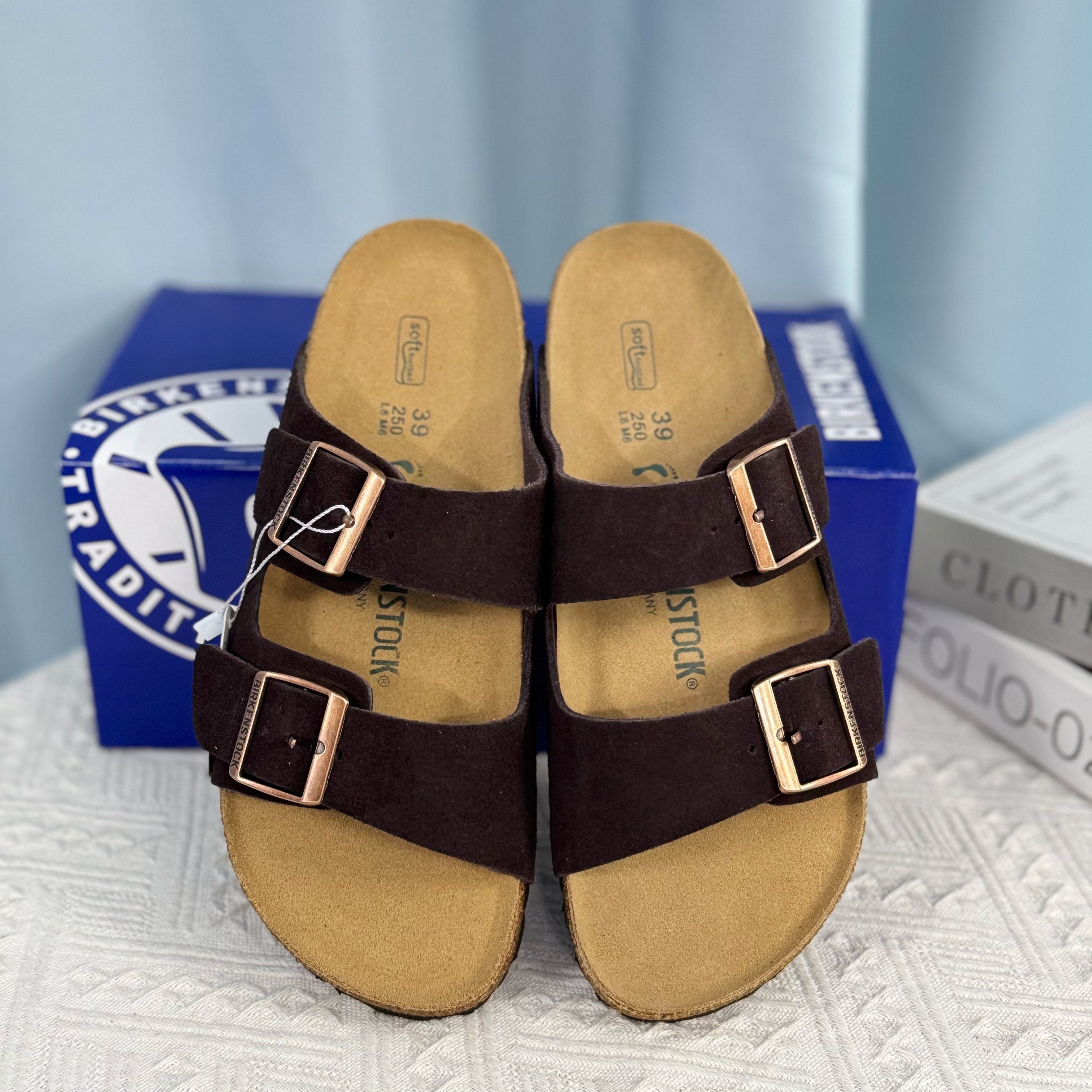 Birkenstock Arizona Suede Casual Sandals