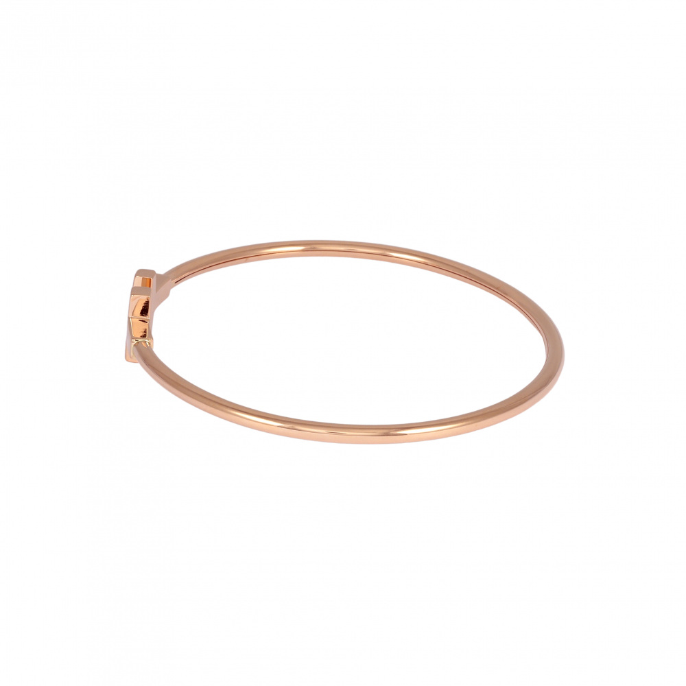 Tiffany & Co. Tiffany T Wire Bracelet 18K Rose Gold 60010744