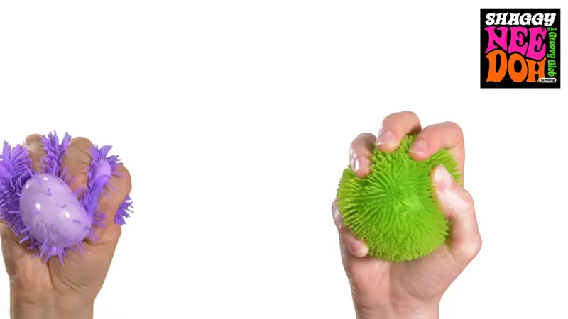 Shaggy NeeDoh – Textured Fuzzy Sensory Ball