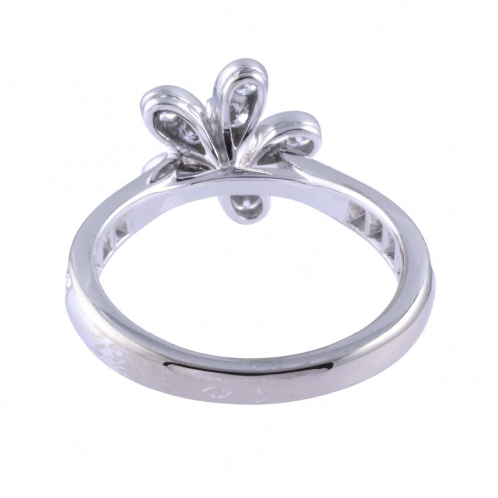 Van Cleef & Arpels Socrates Diamond Ring 18K White Gold