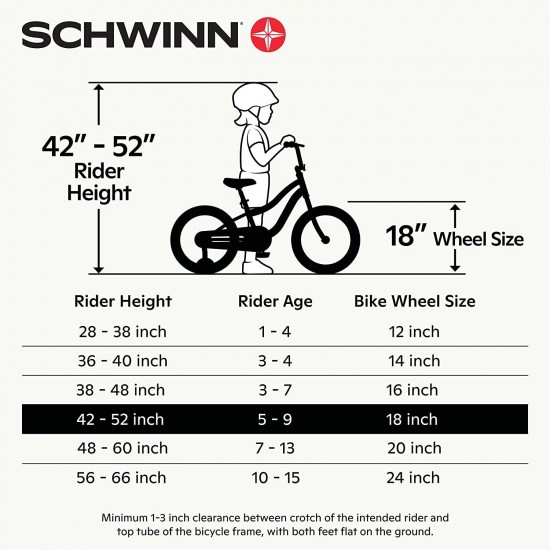Bike for Toddlers and Kids, 12, 14, 16, 18, 20 inch wheels for Ages 2 Years and Up, Purple or Teal, Balance or Training Wheels, Adjustable Seat