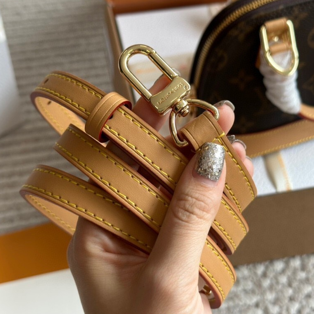 Louis Vuitton Nano Alma Monogram Brown 7.9 Inches M82717