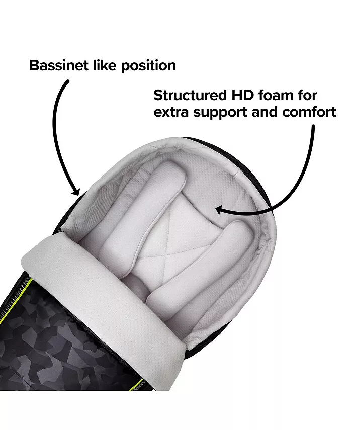 Diono Universal Weatherproof Newborn Pod Luxury Stroller Footmuff with Head and Body Support