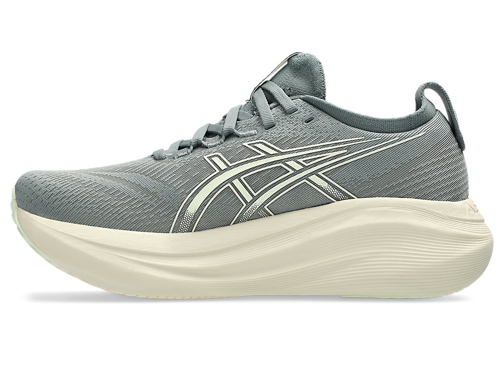 ASICS GEL-NIMBUS 27 Running Shoes Monument Blue/Whisper Green 1012B752-402