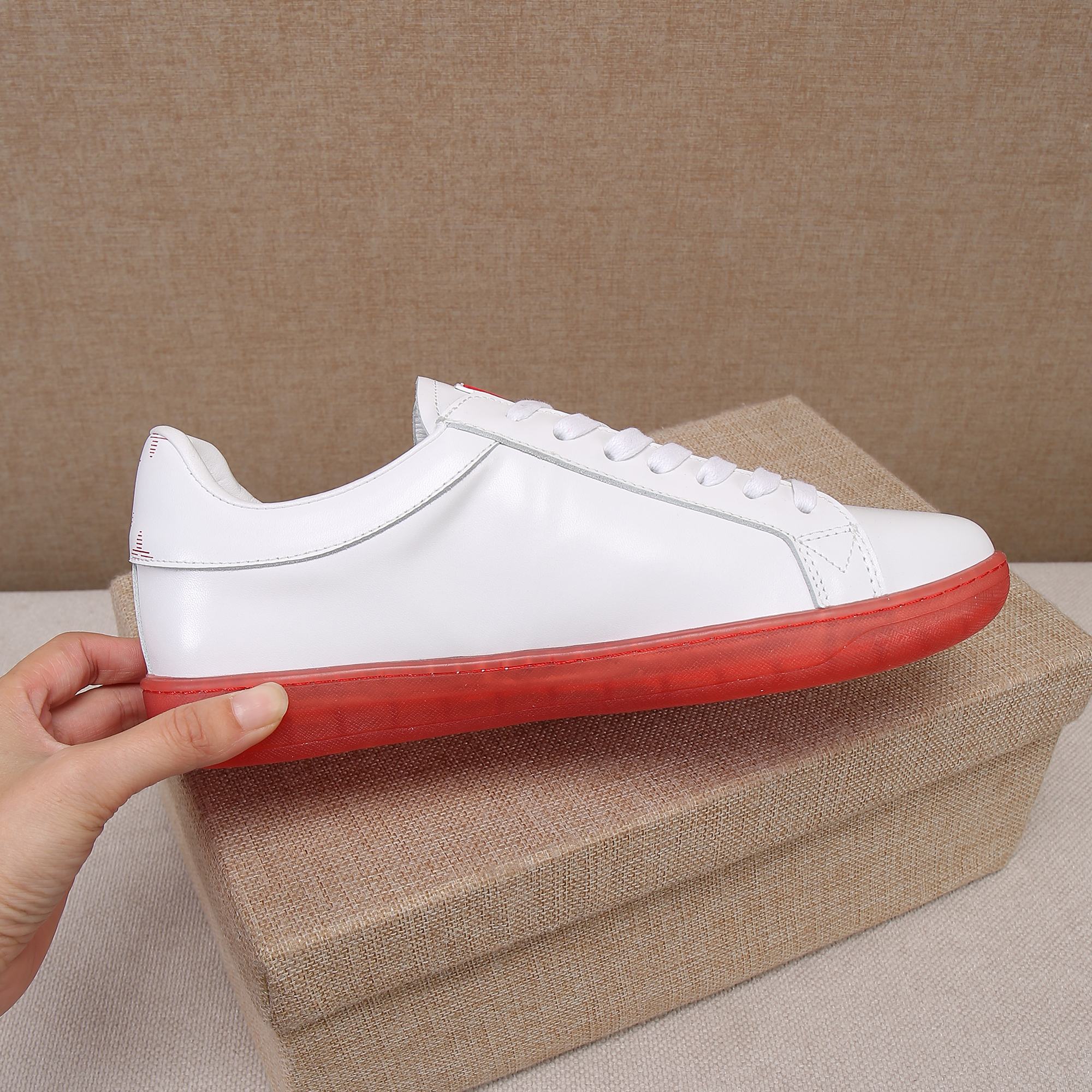Louis Vuitton Luxembourg Samothrace Trainers Red 1A9Fyn