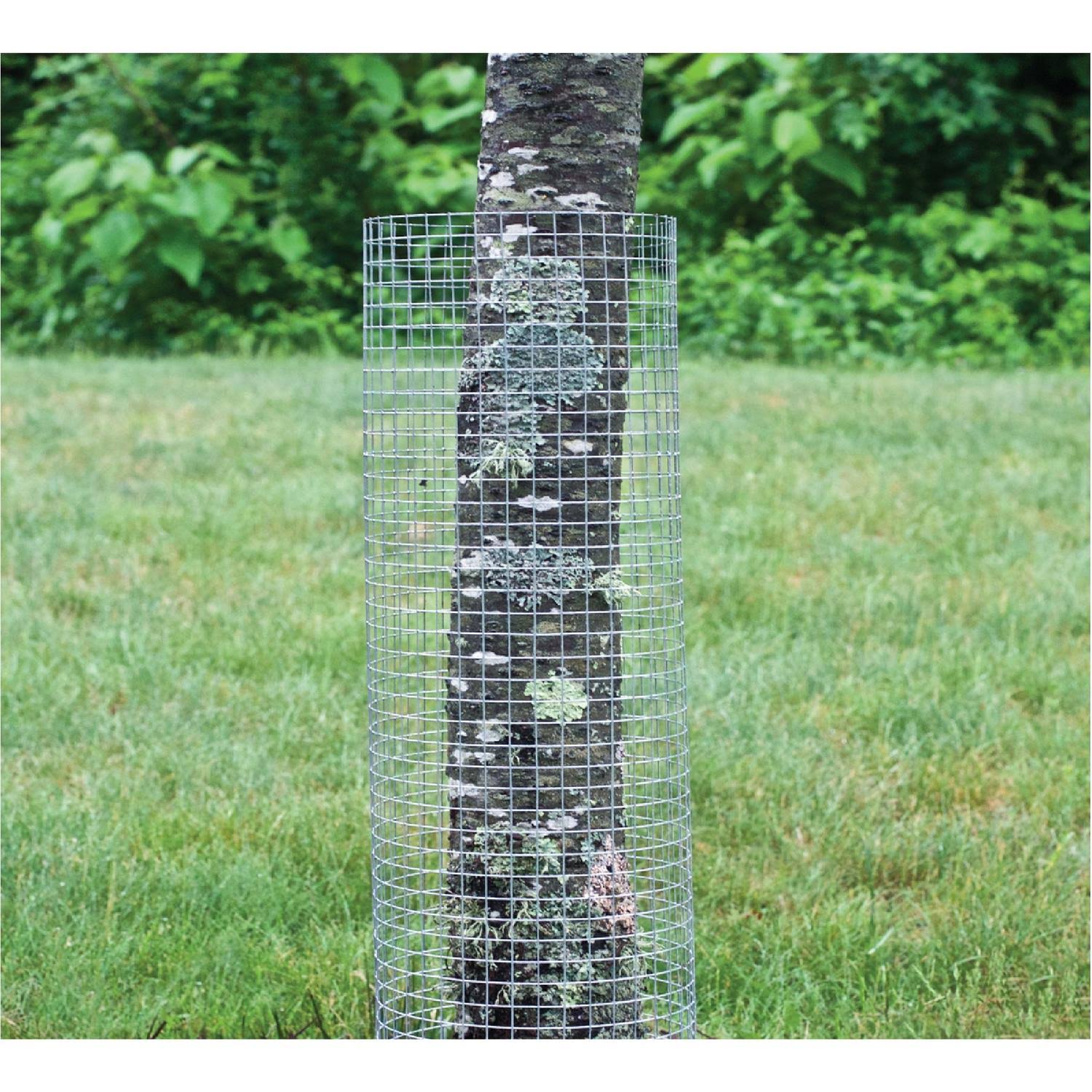 Garden Zone 48 in. W x 25 ft. L Silver Steel Hardware Cloth