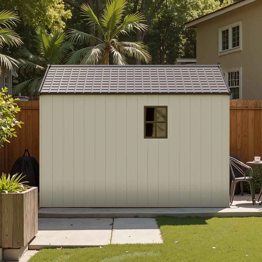 Patiowell Kick-it 8x10 Plastic Shed Pro